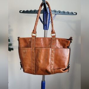 Patricia Nash Talloria Leather Tote *flawed*